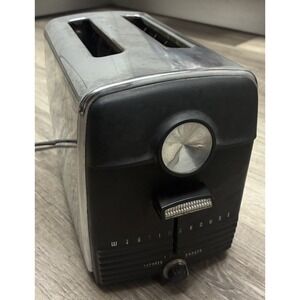 Vintage 1950s Westinghouse Toaster TO-5421 Pop-up *for parts, not latching